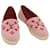 LOUIS VUITTON Monogram Espadrilles Chaussures Toile 37.5 Rouge Auth. LV bs9907  ref.1152520