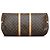 LOUIS VUITTON Sacs de voyage Keepall Marron - vue 4
