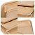 Sac CHANEL Wallet on Chain en Cuir Beige - 101576 - vue 11