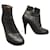 Isabel Marant p ankle boots 39 Dark grey Leather  ref.1153809