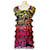Diane Von Furstenberg Diane Von Fürstenberg multicolored pure silk dress Multiple colors  ref.1153917