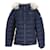 Tommy Hilfiger Womens Essential Hooded Down Jacket Blue Polyester  ref.1153928