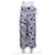 Tommy Hilfiger Pantaloni culotte a gamba larga ritagliati con stampa floreale da donna Blu Blu chiaro Viscosa Fibra di cellulosa  ref.1153932