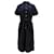 Tommy Hilfiger Robe chemise à nouer pour femme Coton Bleu Marine  ref.1153942