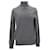 Tommy Hilfiger Womens Pure Recycled Cashmere Roll Neck Jumper Grey Wool  ref.1153943