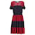 Tommy Hilfiger Damen-Kleid mit normaler Passform aus roter Viskose Zellulosefaser  ref.1154005
