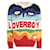 Autre Marque Maglione con logo Loverboy Multicolore Lana  ref.1154072