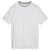 Acne T-Shirt mit Logo-Ausschnitt Weiß Viskose Zellulosefaser  ref.1154081
