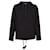 Moncler Sweat à capuche avec lacci Coton Noir  ref.1154092