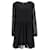 Tommy Hilfiger Damen-Stufenkleid in A-Linie aus schwarzem Polyester  ref.1154157