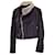 Chaqueta motera estilo camionero de piel de oveja de Rick Owens en cuero negro  ref.1154185