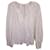 Blusa con ojales Harper de Ulla Johnson en algodón color marfil Blanco Crudo  ref.1154190