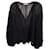 Blusa Ulla Johnson Harper Eyelet em algodão preto  ref.1154246