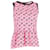 Sandro Paris Printed Peplum Top in Pink Polyester  ref.1154254