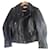 Saint Laurent Biker jackets Black Leather  ref.1154808