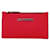Love Moschino Moschino Love Tela Vermelha w. Porta-cartões com logotipo, carteira de bolso e porta-moedas Vermelho Algodão  ref.1154809