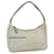 PRADA Hand Bag Canvas White Light Blue Auth 59618 Cloth  ref.1154874