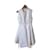 Autre Marque DELPOZO  Dresses T.fr 36 cotton White  ref.1155046