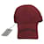 BALENCIAGA  Hats T.International L Cotton Dark red  ref.1155127