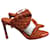 BOTTEGA VENETA  Sandals T.it 38 leather Orange  ref.1155136