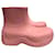 BOTTEGA VENETA  Ankle boots T.eu 38 rubber Pink  ref.1155142