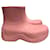 BOTTEGA VENETA Botines T.UE 38 Caucho Rosa Goma  ref.1155142