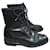 SAINT LAURENT  Ankle boots T.eu 39 leather Black  ref.1155164