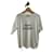 SAINT LAURENT Tops Camiseta.Internacional L Algodón Blanco  ref.1155167