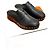 Hermès HERMES Pantoletten & Clogs T.EU 39 Leder Schwarz