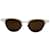SAINT LAURENT Sonnenbrille T.  Plastik Weiß Kunststoff  ref.1155205