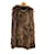 INES ET MARECHAL  Coats T.fr 36 Fur Brown  ref.1155221