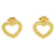 Tiffany & Co corazón abierto Dorado Oro amarillo  ref.1155352