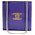 Classique Logo Chanel CC Toile Violet  ref.1155397
