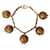 Chanel vintage iconic sun hat D'oro Metallo  ref.1155573