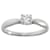 Tiffany & Co Solitaire Silvery Platinum  ref.1155581