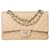 Sac Chanel Timeless/Classic in Beige Leather - 101602  ref.1155757