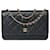 Wallet On Chain CHANEL Portemonnaie an Kettentasche aus schwarzem Leder - 101580  ref.1155761