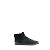 LOUIS VUITTON - Sneakers alte in camoscio e lana nera (T38) Nero - vista 2