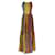 Christian Dior Multicolor Dioraura Sleeveless Maxi Dress Multiple colors Silk  ref.1155810