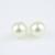 Dior Boucles d'oreilles à tige plaquées or avec fausses perles Tribales Métal Doré  ref.1155837