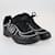 Chanel Schwarze CC-Low-Top-Sneaker Leder  ref.1155847