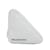 Embreagem triangular Balenciaga branca Branco Couro  ref.1155887
