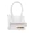 White Jacquemus Le Chiquito Mini Bag Satchel Leather  ref.1155898