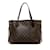 Sac cabas marron Louis Vuitton Damier Ebene Neverfull PM Cuir  ref.1155924