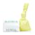 Gelbe Mini-Twist-Tasche von Bottega Veneta Leder  ref.1155962