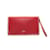 Embreagem Rockstud Valentino Vermelha Vermelho Couro  ref.1155968