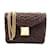 Bolso marrón Valentino de rafia con tachuelas y cadena Castaño Sintético  ref.1155991