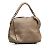 Taupefarbene BB-Tasche mit Louis Vuitton-Monogramm Mahina Babylone Chain - Ansicht 2
