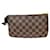Louis Vuitton Pochette Accessoires Marrom Lona  ref.1156134