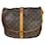 Louis Vuitton Saumur 35 Brown Cloth  ref.1156207